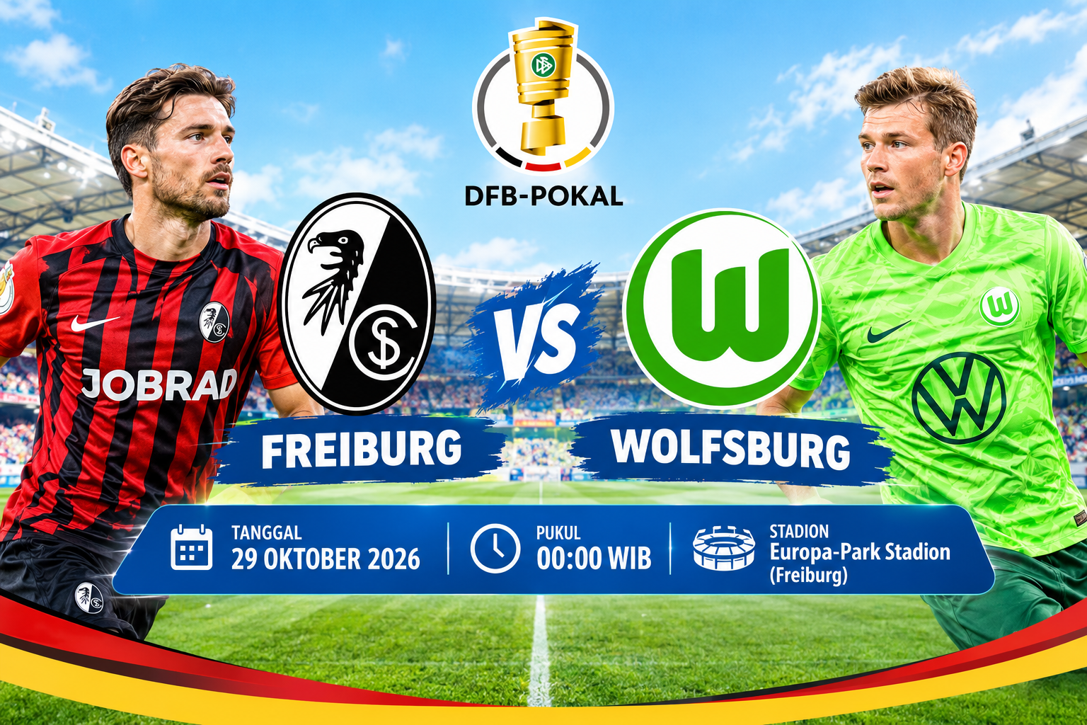 Freiburg vs Wolfsburg