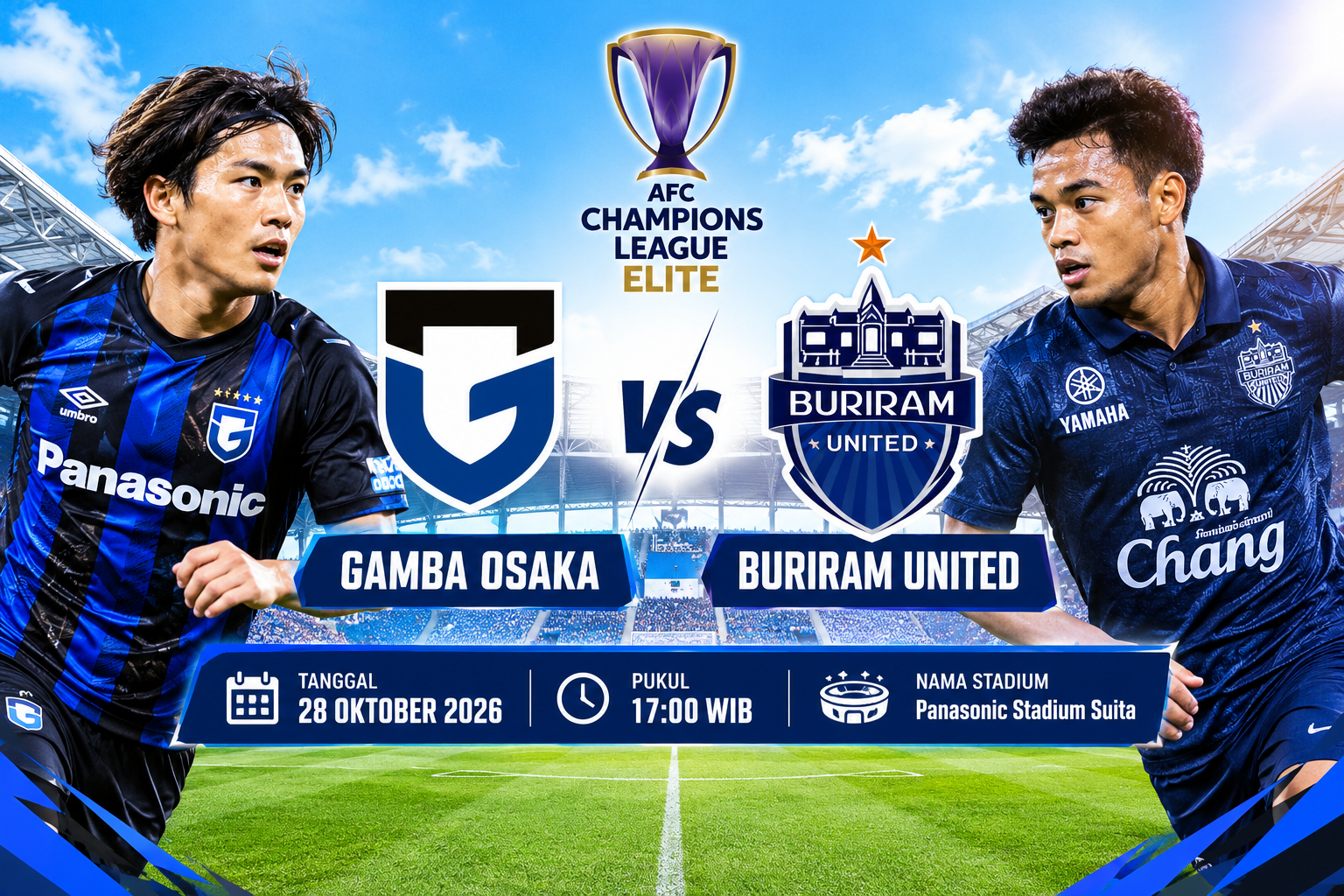 Gamba Osaka vs Buriram United