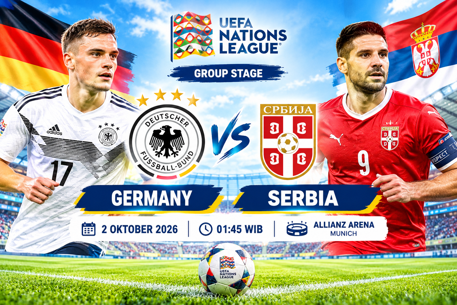 Germany vs Serbia