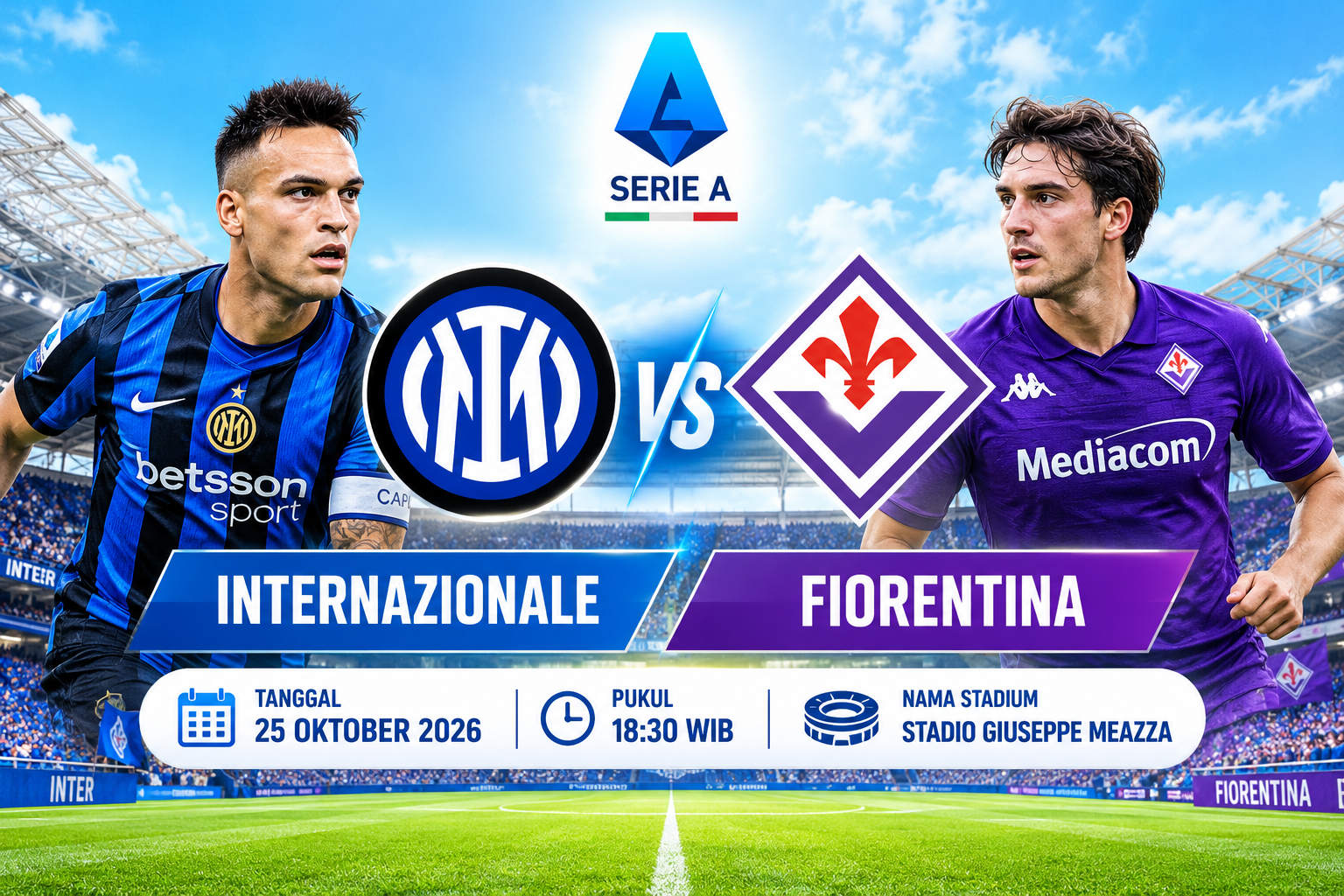 Internazionale vs Fiorentina