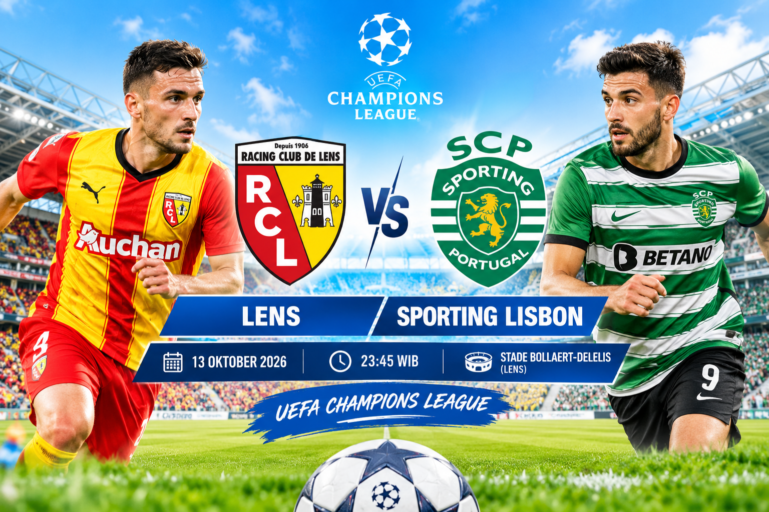 Lens vs Sporting Lisbon