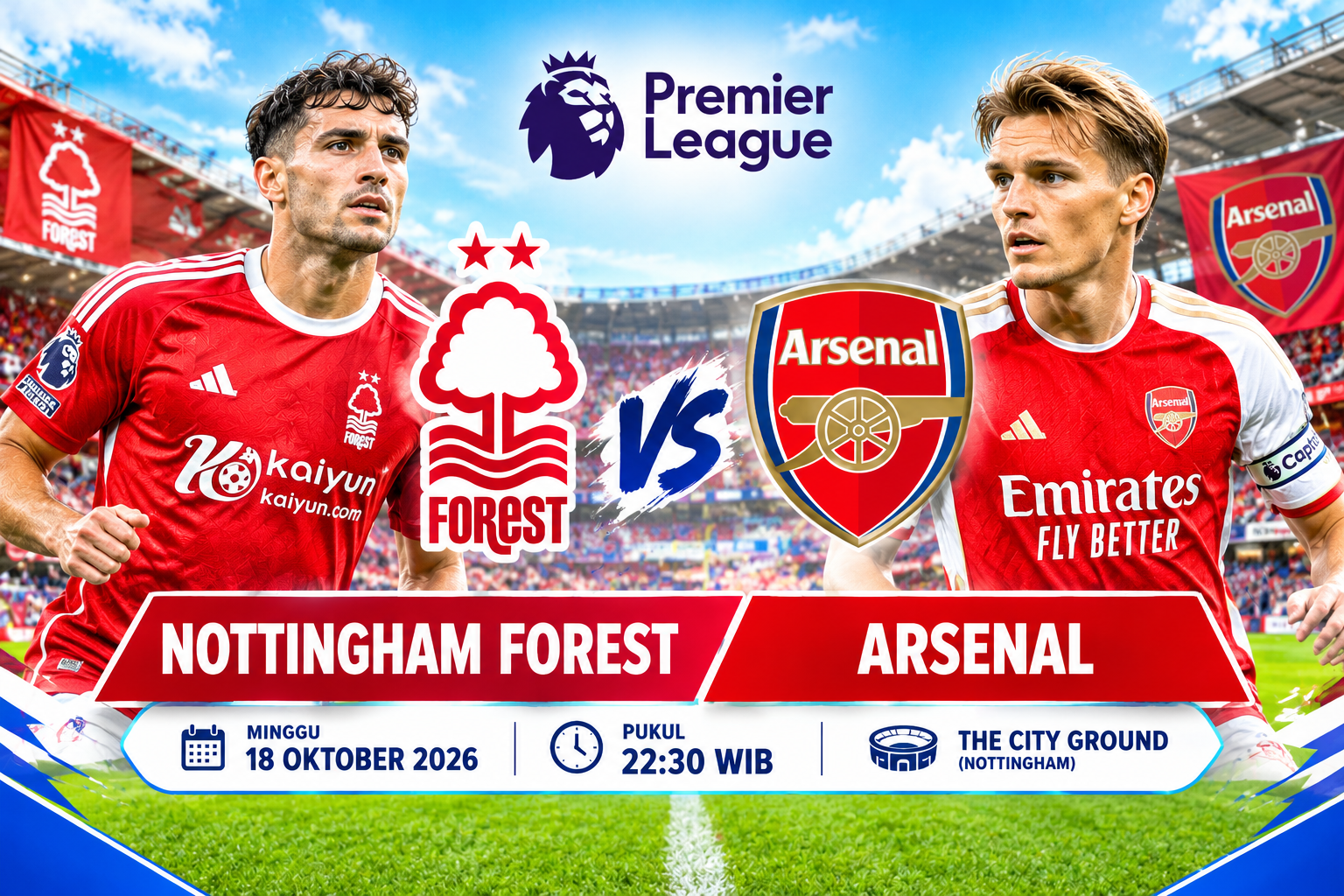 Nottingham Forest vs Arsenal