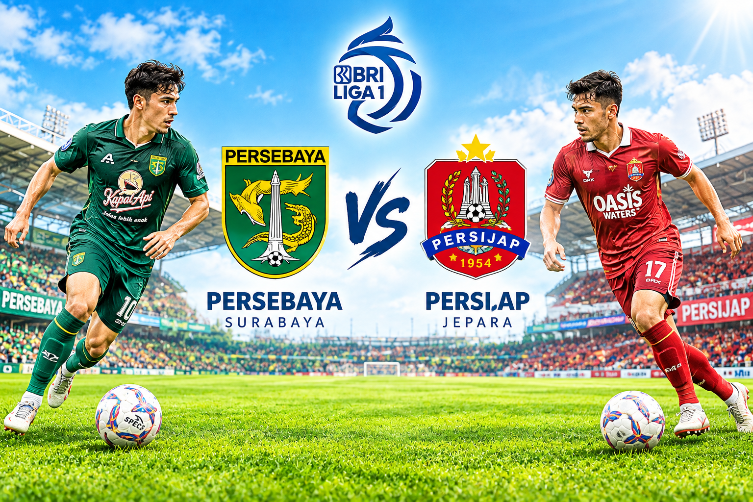 Prediksi Persebaya vs Persijap 30 Oktober 2026 – BRI Super League Indonesia
