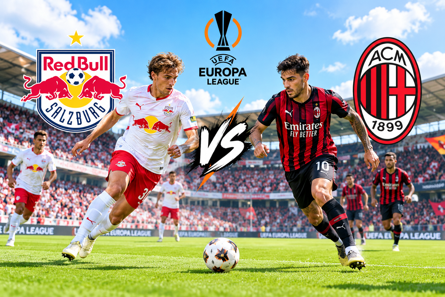 Salzburg vs AC Milan