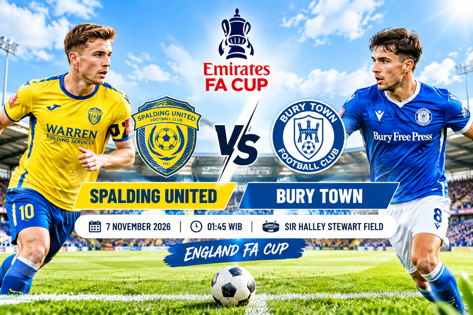 Spalding United vs Bury Town