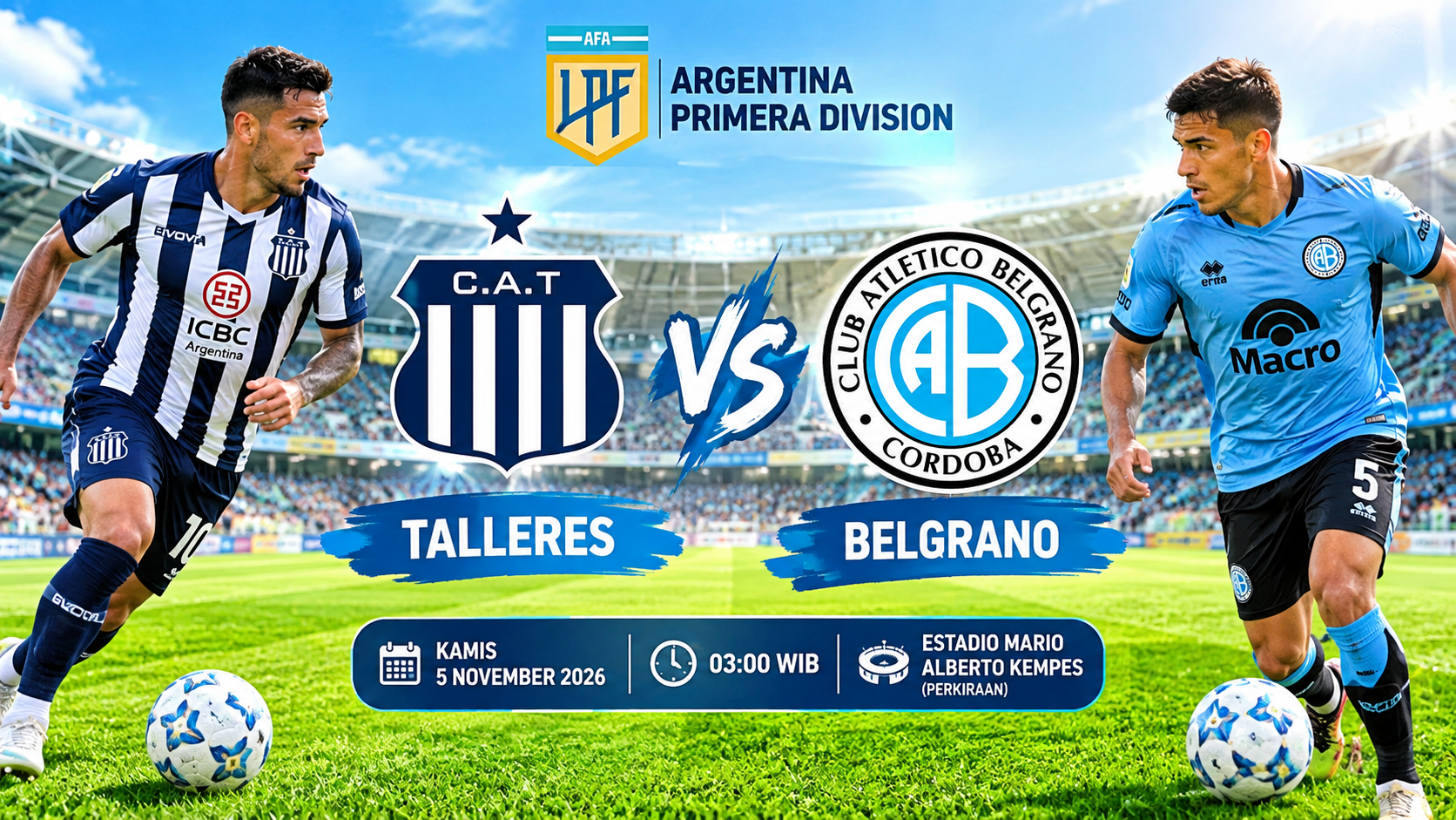 Talleres vs belgrano
